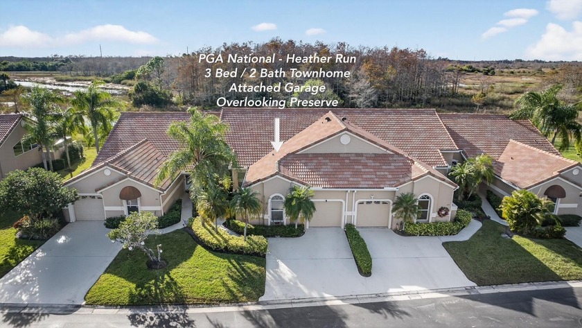 Desirable  TOWNHOUSE 3-bedroom, 2-bathrooms (ALL ON GROUND - Beach Townhome/Townhouse for sale in Palm Beach Gardens, Florida on Beachhouse.com