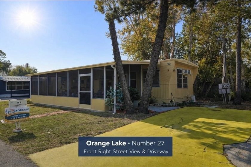 Welcome to Orange Lake Mobile Home Park, Largo's premier ALL-AGE - Beach Home for sale in Largo, Florida on Beachhouse.com