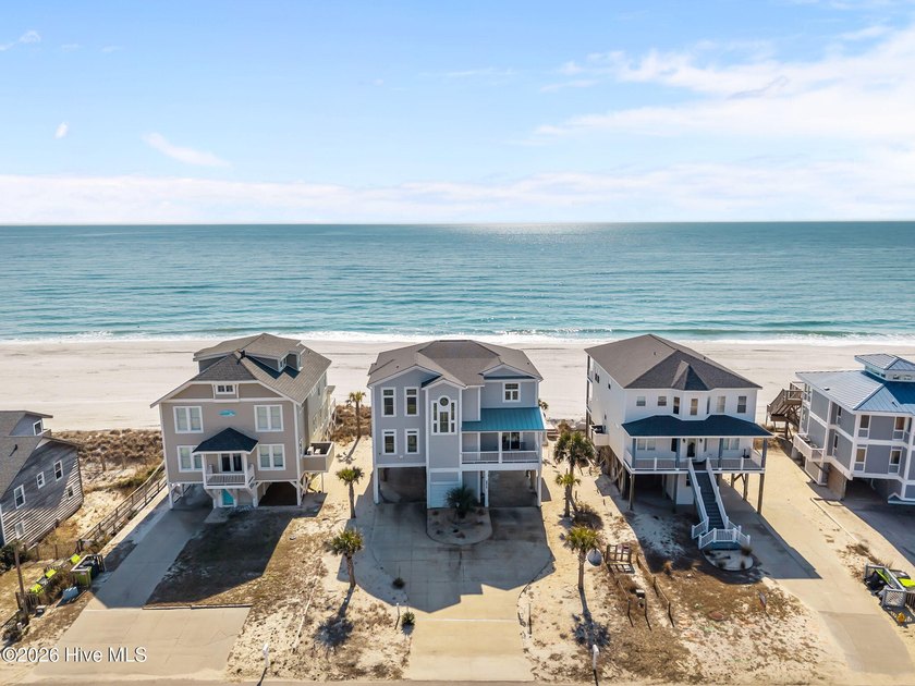 OCEANFRONT DESIRABLE KING'S LYNN! Gaze at spectacular Atlantic - Beach Home for sale in Oak Island, North Carolina on Beachhouse.com