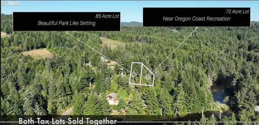 69175 and 69421 Sharp Rd are 2 tax lots for sale in a beautiful - Beach Lot for sale in Northbend, Oregon on Beachhouse.com