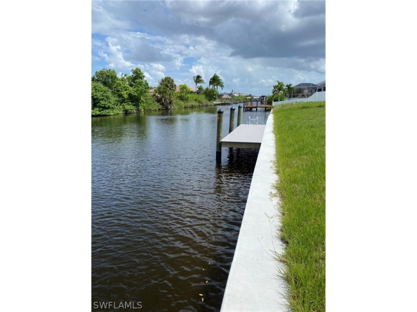 Seawall and dock on place, clean and ready to build. Fast Golf - Beach Lot for sale in Cape Coral, Florida on Beachhouse.com