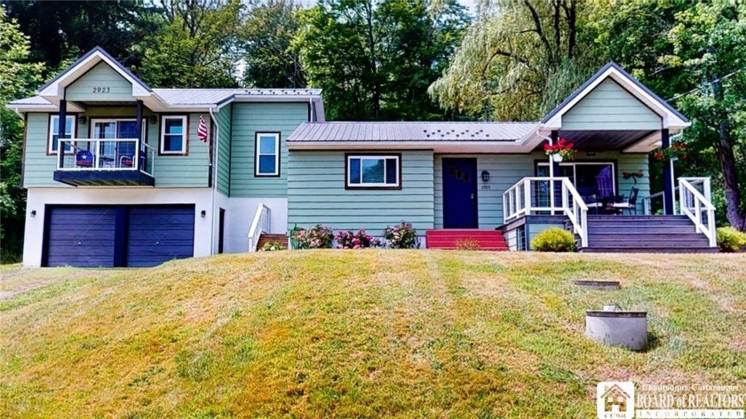 Beautifully renovated home is a gem, boasting 3 spacious - Beach Home for sale in North Harmony, New York on Beachhouse.com