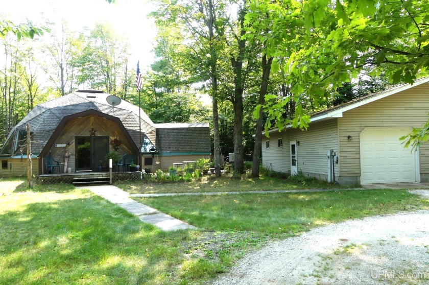 Year round home on a county maintained road!  Over 2,000' of - Beach Home for sale in Grand Marais, Michigan on Beachhouse.com