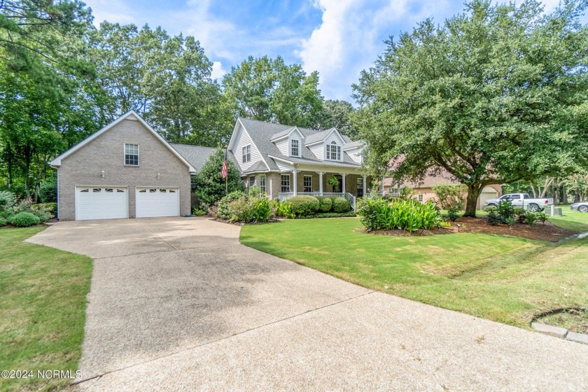 Custom built 3BR 3.5BA brick traditional/cape cod style home in - Beach Home for sale in Hertford, North Carolina on Beachhouse.com