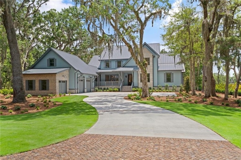This newly built 5-bedroom, 5.5-bathroom low country farmhouse - Beach Home for sale in Saint Simons, Georgia on Beachhouse.com