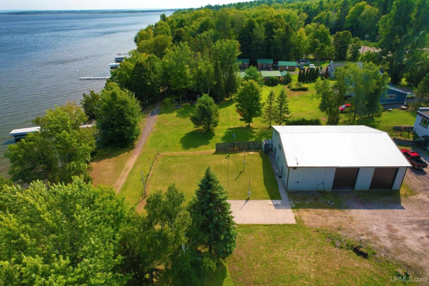 Waterfront living with large pole barn storage between Houghton - Beach Home for sale in Chassell, Michigan on Beachhouse.com