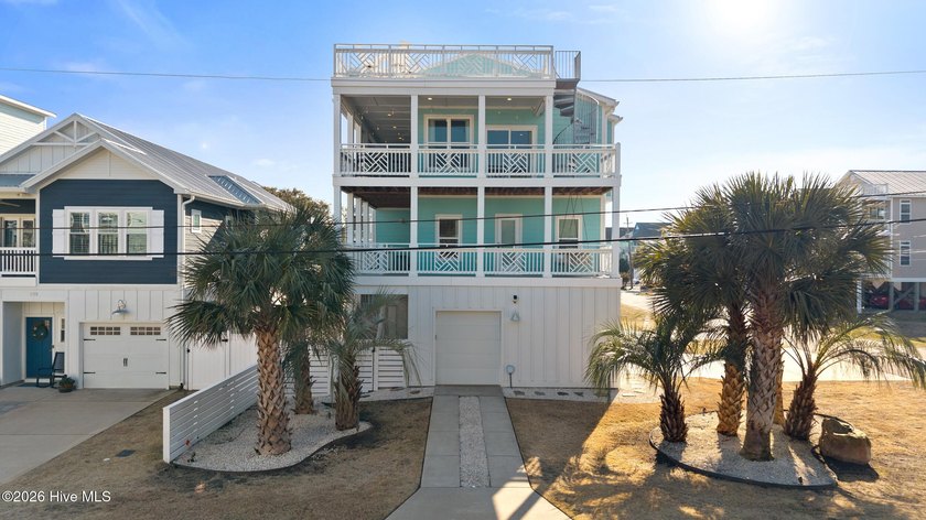 Carolina Beach Gem! This eye-catching home stands out with - Beach Home for sale in Carolina Beach, North Carolina on Beachhouse.com