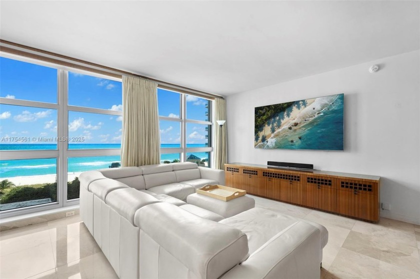 Designed by Morris Lapidus, the oceanfront Crystal House - Beach Condo for sale in Miami Beach, Florida on Beachhouse.com