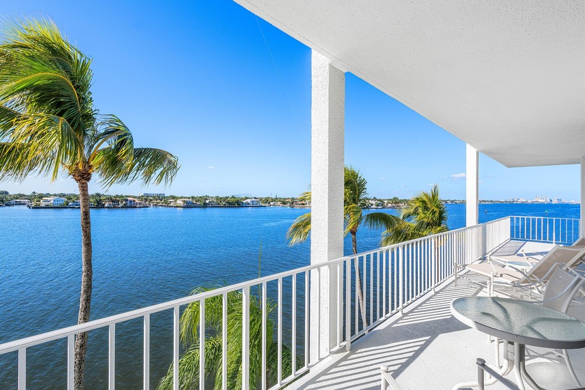 Unobstructed Intracoastal views to the west and north from a - Beach Condo for sale in Palm Beach, Florida on Beachhouse.com