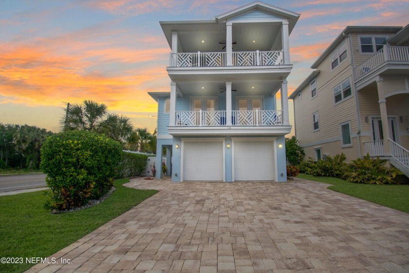 Ocean view custom home on the ''Beach Block'' in St Augustine - Beach Home for sale in St Augustine, Florida on Beachhouse.com