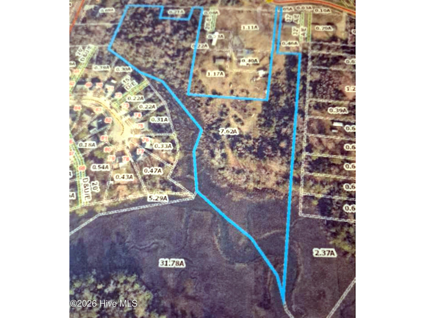 2421 Mayberry Loop Road, Morehead City, is a vacant lot - wooded - Beach Acreage for sale in Morehead City, North Carolina on Beachhouse.com