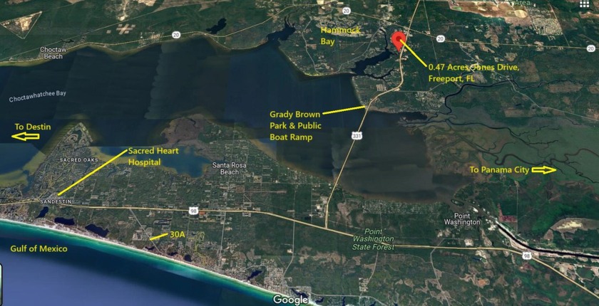 0.47 ACRES on JONES DRIVE - Here is your opportunity of a - Beach Lot for sale in Freeport, Florida on Beachhouse.com