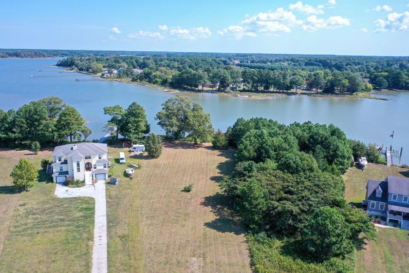 135' +- of WATERFRONT, cleared LOT on moderate depth WATER. On - Beach Lot for sale in Painter, Virginia on Beachhouse.com