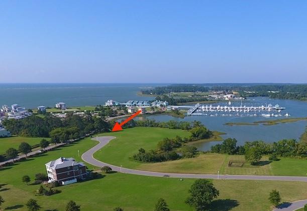 BEST VIEW IN CAPE CHARLES!! Waterview building site with - Beach Lot for sale in Cape Charles, Virginia on Beachhouse.com