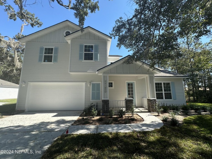 Beautiful new construction home in an extraordinary park-like - Beach Home for sale in Fernandina Beach, Florida on Beachhouse.com