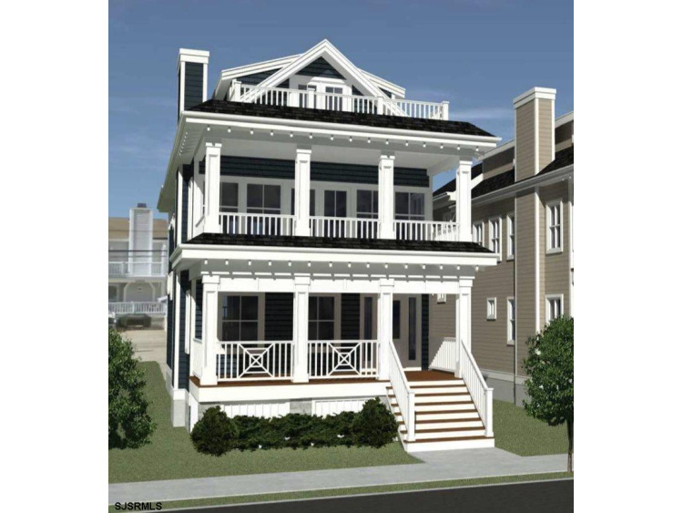 This custom designed 5 bedroom 4 1/2 bath single family home - Beach Home for sale in Ocean City, New Jersey on Beachhouse.com