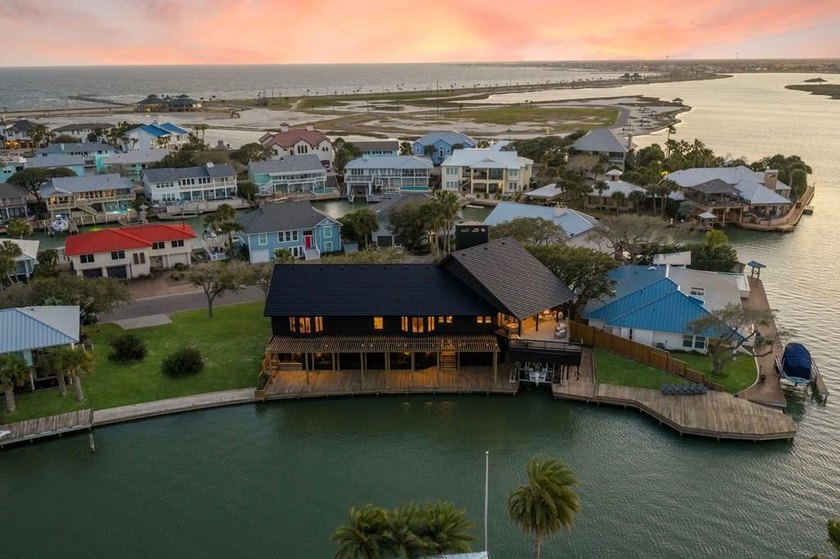 Positioned on a premier point in the highly coveted Key Allegro - Beach Home for sale in Rockport, Texas on Beachhouse.com