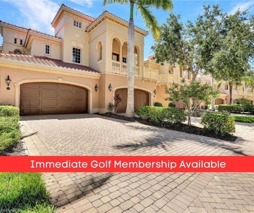 THIS IS THE ONE! A rarely available transferable Golf Membership - Beach Condo for sale in Naples, Florida on Beachhouse.com