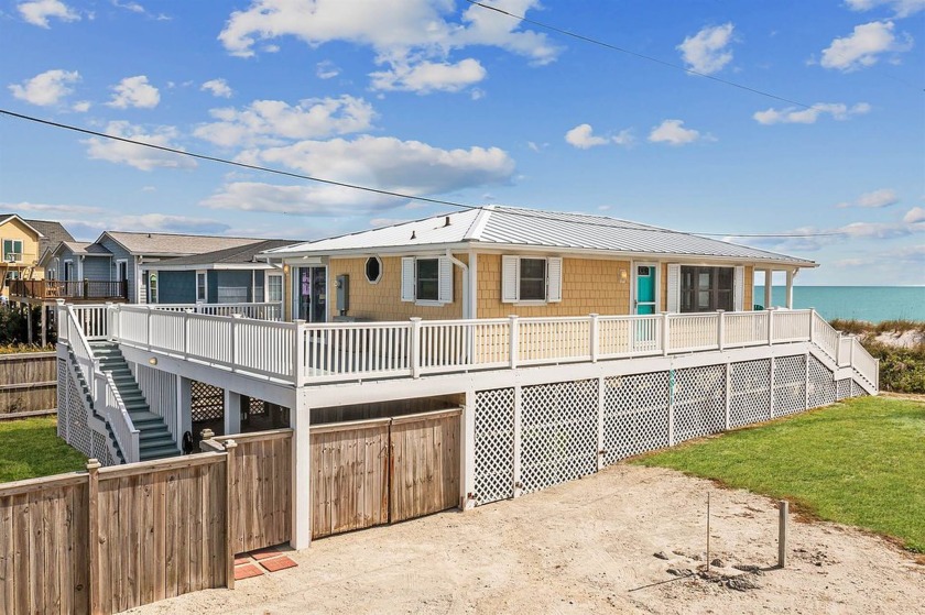 Welcome to your dream beach escape! This charming 3-bedroom - Beach Home for sale in North Topsail Beach, North Carolina on Beachhouse.com