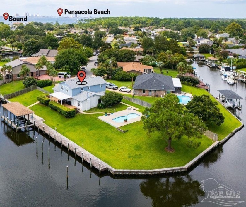 Welcome to a canal front oasis that embodies the essence of - Beach Home for sale in Gulf Breeze, Florida on Beachhouse.com