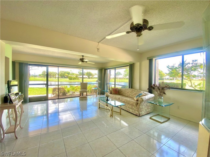 BEST VIEW AROUND! FIRST FLOOR, CORNER VIEWS LOOK ACROSS THE - Beach Condo for sale in Fort Myers, Florida on Beachhouse.com