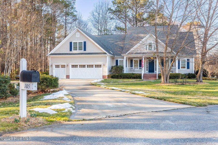 Timeless, classic, and elegantly custom-built, this exceptional - Beach Home for sale in Hertford, North Carolina on Beachhouse.com