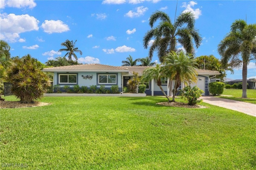 Waterfront Gulf access Turnkey retreat move in ready! Concrete - Beach Home for sale in Cape Coral, Florida on Beachhouse.com