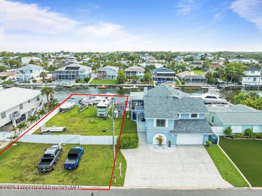 Waterfront lot with direct Gulf access! This .138-acre homesite - Beach Lot for sale in Hernando Beach, Florida on Beachhouse.com