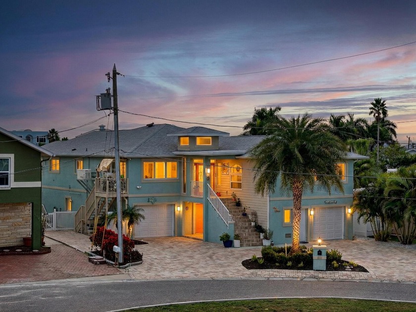 ELEVATED WATERFRONT LUXURY | OPEN WATER VIEWS | 2 SINGLE-CAR - Beach Home for sale in Redington Beach, Florida on Beachhouse.com