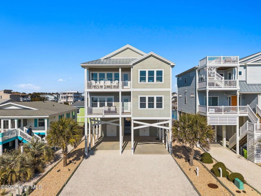 Beach access directly across the street sets the tone for this - Beach Home for sale in Holden Beach, North Carolina on Beachhouse.com