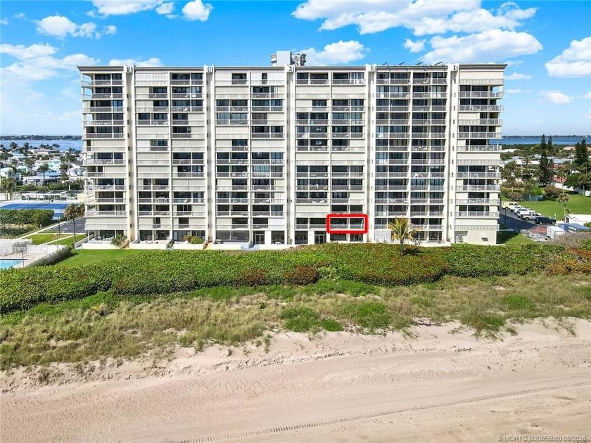 Located on the 2nd floor of Oceana South, this 2-bedroom - Beach Condo for sale in Jensen Beach, Florida on Beachhouse.com