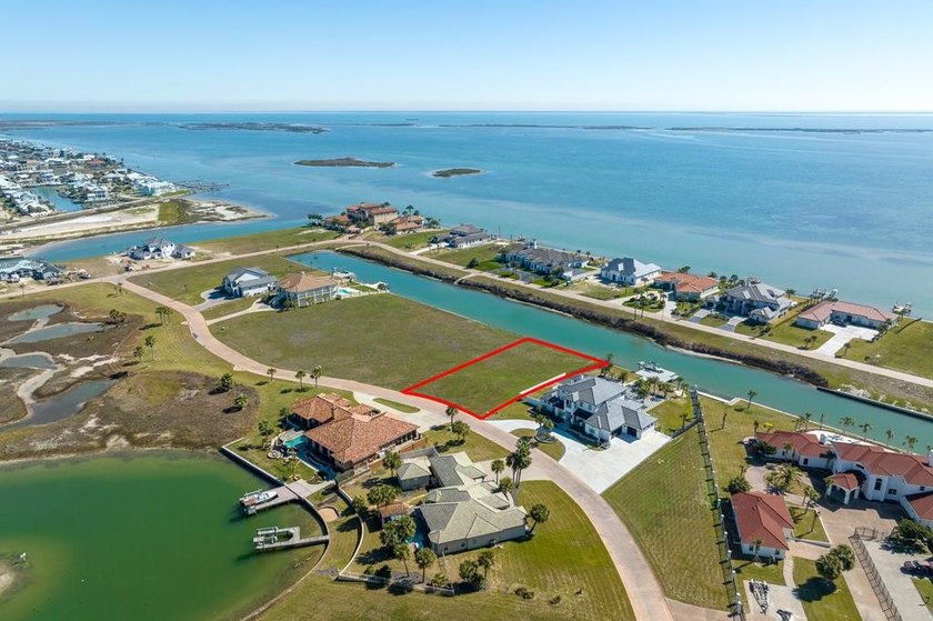 Rare opportunity to own a .51-acre canal-front lot in the - Beach Lot for sale in Aransas Pass, Texas on Beachhouse.com