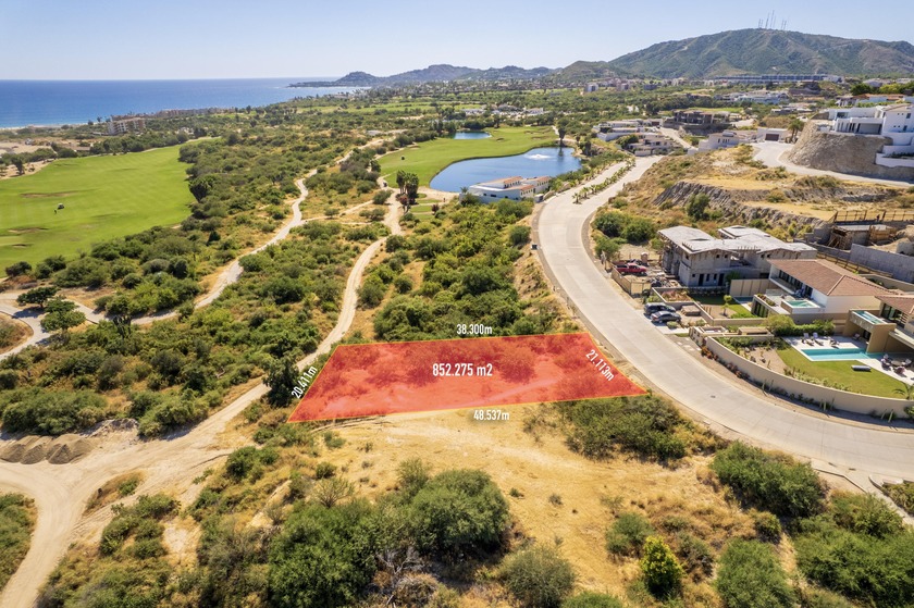 Situated in Vista Lagos, Club Campestre, this large, flat 852 m - Beach Lot for sale in San Jose Del Cabo,  on Beachhouse.com