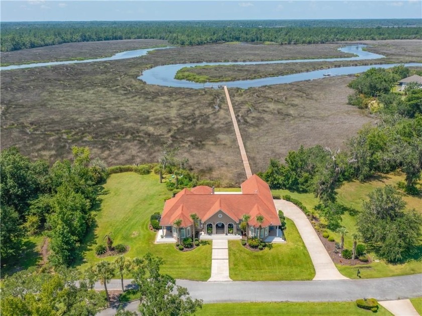 YOUR dream DEEP-WATER FRONT home with a SALT WATER POOL and a - Beach Home for sale in Brunswick, Georgia on Beachhouse.com
