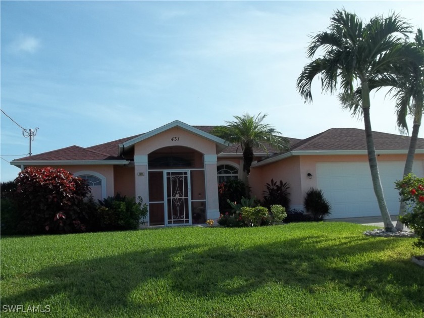 CENTRALLY LOCATED, WATERFRONT NOT IN A FLOOD ZONE!! WOW!! - Beach Home for sale in Cape Coral, Florida on Beachhouse.com