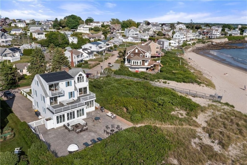 Step into the ultimate coastal retreat with this rare beachfront - Beach Home for sale in Narragansett, Rhode Island on Beachhouse.com