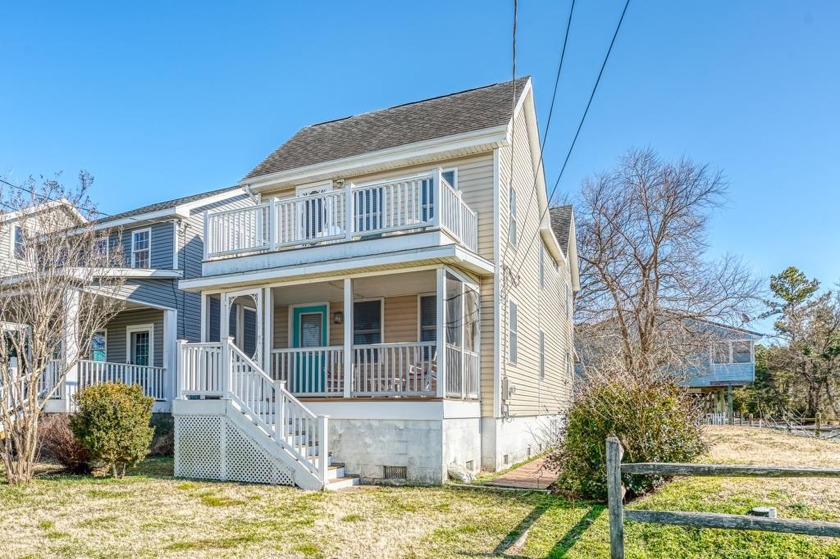 Gorgeous Two-level Beach Retreat with Water Views and million - Beach Home for sale in Chincoteague Island, Virginia on Beachhouse.com