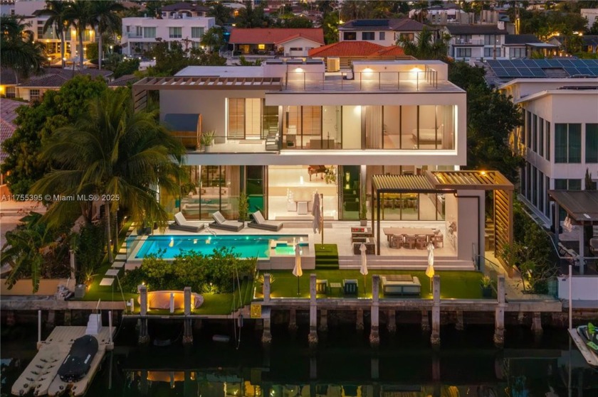 Step into a world of luxury with this breathtaking 6-bed, 6 - Beach Home for sale in North Miami Beach, Florida on Beachhouse.com