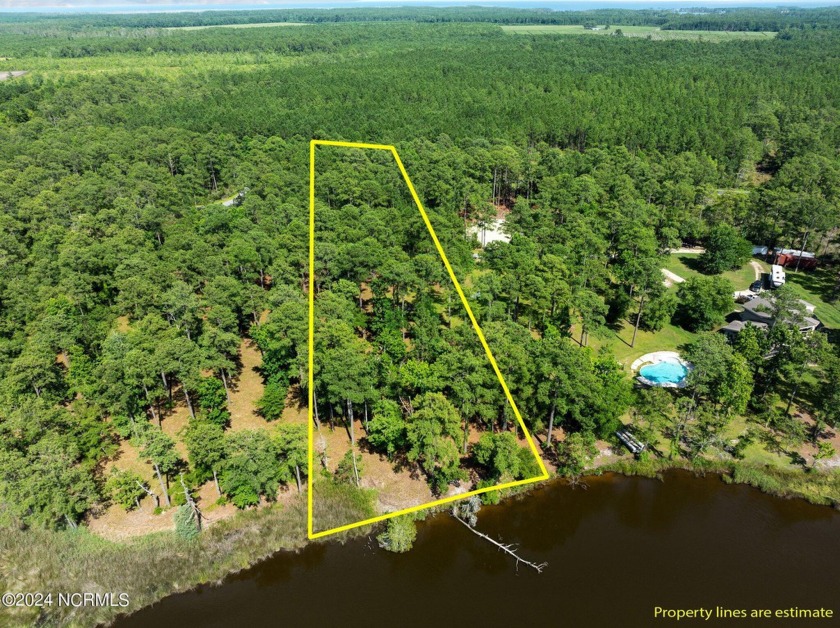 PRISTINE DEEP-WATER HOMESITE!! Welcome home to a rare, beautiful - Beach Acreage for sale in Merritt, North Carolina on Beachhouse.com