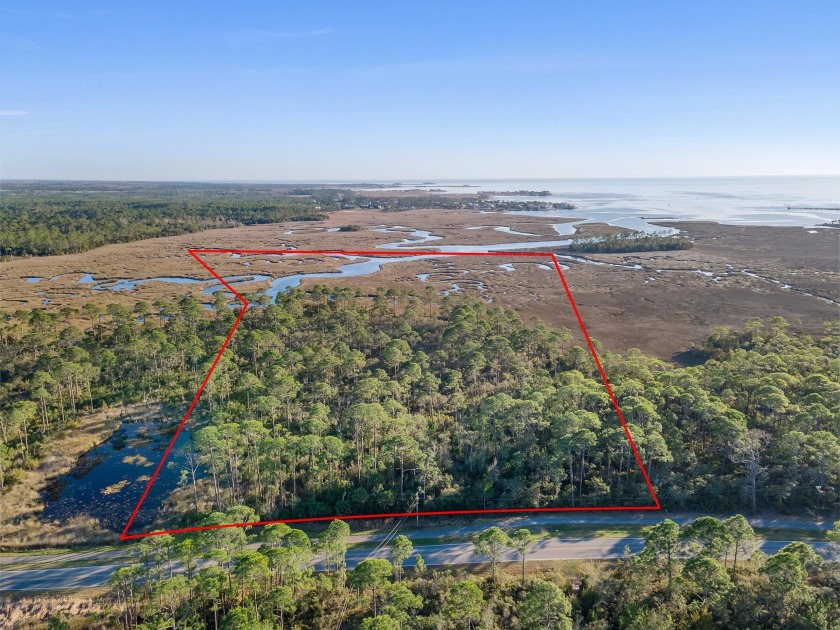 Do not miss this large 18.55-acre m/l parcel for sale in the - Beach Acreage for sale in Keaton Beach, Florida on Beachhouse.com