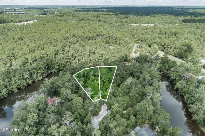 A slice of heaven on the Biloxi River can be yours. Two adjacent - Beach Lot for sale in Biloxi, Mississippi on Beachhouse.com