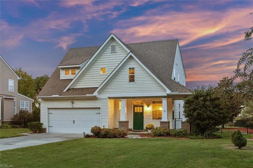 This waterfront home boasts an open floorplan  a backyard that - Beach Home for sale in Chesapeake, Virginia on Beachhouse.com