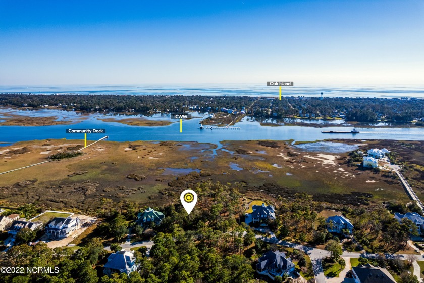 Come build your dream home on this ICW waterfront lot.  Located - Beach Lot for sale in Southport, North Carolina on Beachhouse.com