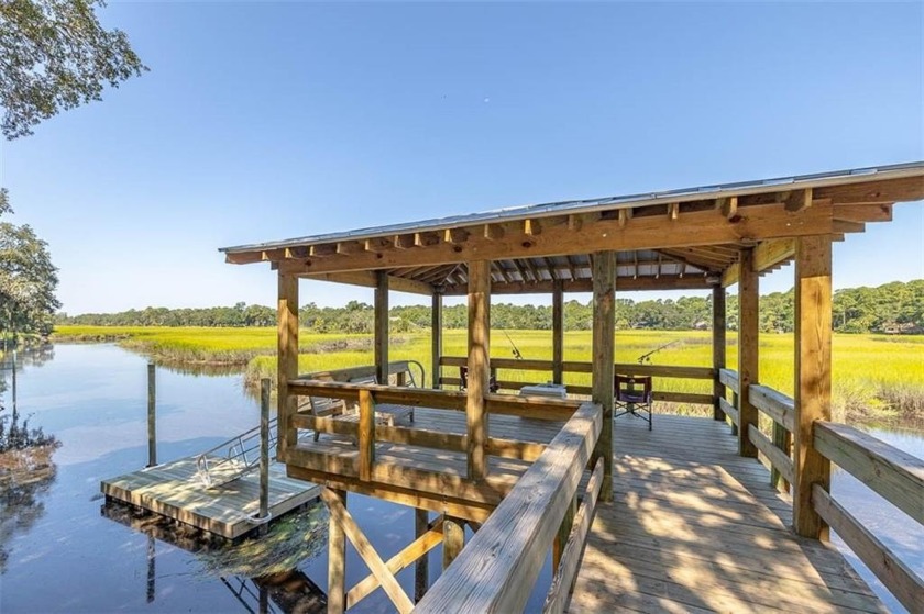 Don't miss the opportunity to purchase this unique marsh front - Beach Home for sale in Brunswick, Georgia on Beachhouse.com