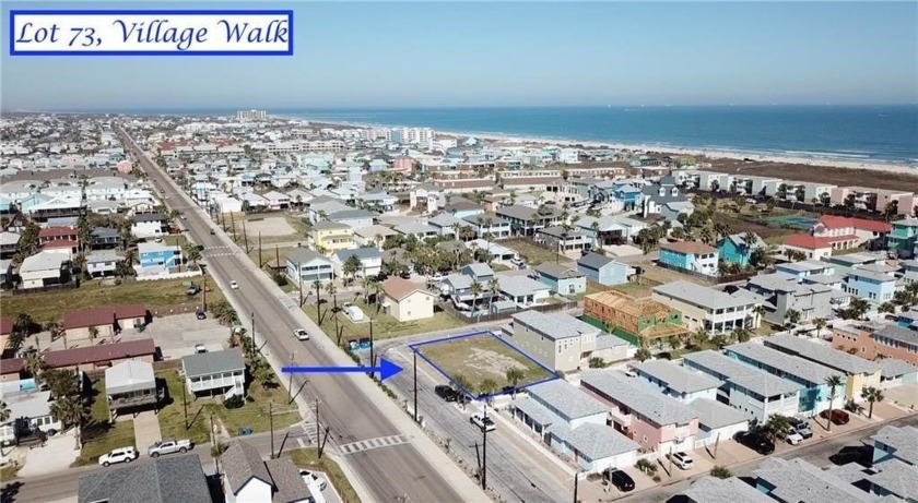 Large 7300 SF corner lot in highly desirable Village Walk! This - Beach Lot for sale in Port Aransas, Texas on Beachhouse.com