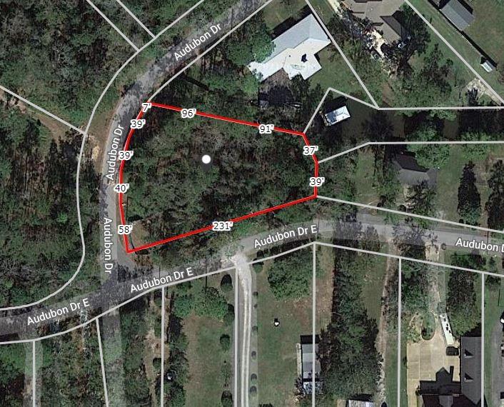 Lot right in the intersection of Audubon Drive and Audubon Drive - Beach Lot for sale in Mobile, Alabama on Beachhouse.com