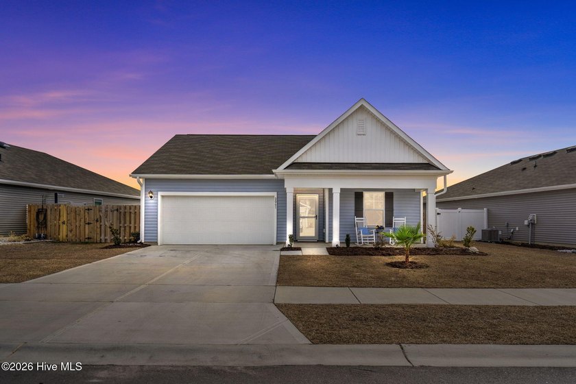 This wonderful home features a beautiful one-story Cali plan - Beach Home for sale in Surf City, North Carolina on Beachhouse.com
