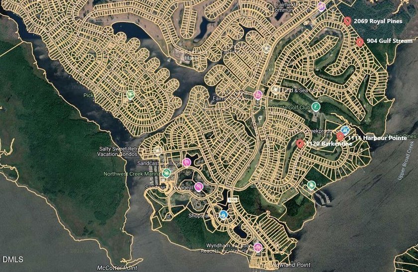 Rare opportunity to own four premium homesites in the - Beach Lot for sale in New Bern, North Carolina on Beachhouse.com
