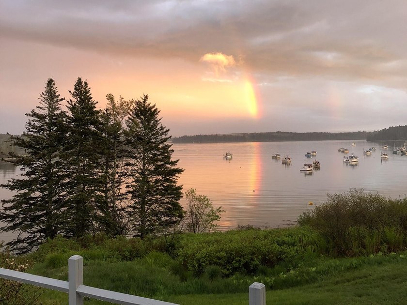 Unparalleled, wide open views down Burnt Coat Harbor with 349+/- - Beach Home for sale in Swans Island, Maine on Beachhouse.com