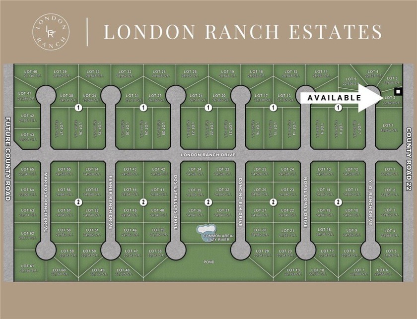 CUL-DE-SAC 1/2 ACRE LOT! Introducing London Ranch Estates - Beach Lot for sale in Corpus Christi, Texas on Beachhouse.com